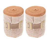 BATHVEVE 2 rouleaux Bandages Élastiques de Compression Bandes Cohésives Protection Athlétique pour Jambes Épaules et Mains