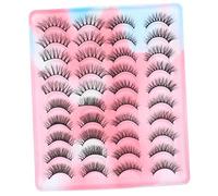 BATHVEVE 20paires Faux Artificiels Fausse De Multicouches Pour Regard Éclatant Et Naturel Parfaits Pour Maquillage Quotidien Événements Spéciaux
