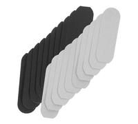 BATHVEVE 20pcs Papiers de Verre pour Limes à Pieds, Outil Exfoliant pour Pédicure, Facile à Nettoyer, pour Enlever la Peau Morte et Réparer les Talons