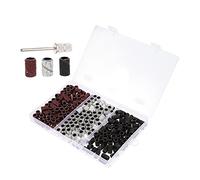 BATHVEVE 210pièces Outils De Manucure Avec Anneaux De Ponçage Pour Polissage Des Ongles Têtes De Polissage Et Durables