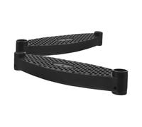 BATHVEVE 2pcs Coussins D'échelle en Plastique Noir pour Lit Mezzanine et Trampoline, Antidérapants et Sécurisés, Accessoires de Remplacement Adaptés aux Garçon et Filles