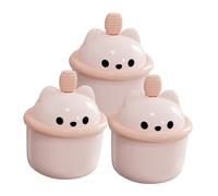 BATHVEVE 3 Pièces Distributeur de Mousse pour Nettoyage Visage de Portable Créateur de Bulles Pratique pour Maquillage et Soin Peau pour Voyage et Usage Domestique