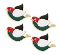 BATHVEVE 4 Broches Drapeau Palestine en Alliage 4pcs pour Décorations de Fêtes et Manifestations Sportives