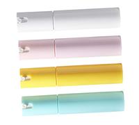 BATHVEVE 4 pièces Spray Bottles Set Travel For Perfume Cosmetics Hair Sprays Macaron Colors Reusable Lightweight Travel Accessory