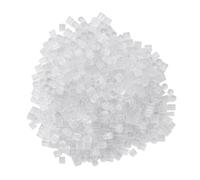 BATHVEVE 500 Bouchons D'oreille Octogonaux en Plastique Anti-allergiques pour Boucles D'oreilles, Protection Sûre pour Bijoux, pour Fabrication de Bijoux