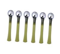BATHVEVE 6 pièces Bâtonnets de Massage pour Crème Contour des Yeux Durable Applicateurs de Soins Peau des Gonflements Outils de Beauté pour Maquillage