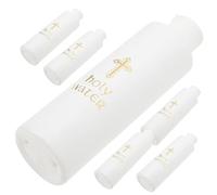 BATHVEVE 6pièces Set De Bouteilles De Sainte Eau Récipients Décoratifs pour Baptême Et Célébrations Religieuses Contenants pour Eau Bénite pour Église Et Maison