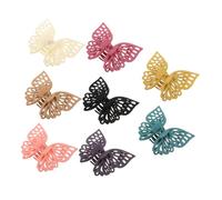 BATHVEVE 8pièces Barrettes à Cheveux Forme De Pour Femmes Clips De Cheveux Grands Accessoires Élégants