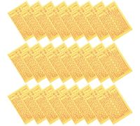 BATHVEVE 900 Pièces de Papier Jaune pour Offrandes Traditionnelles Papier de Rituel Ancestoral pour Commémoration Lors du Tomb-Sweeping Day