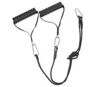 BATHVEVE Accessoire de Musculation pour Système de Poulies à Câble, Corde en Nylon et Métal, Léger et Facile à Installer pour Entraînement Triceps et Fitness à Domicile