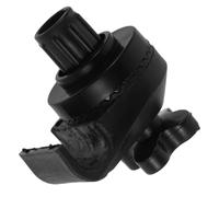 BATHVEVE Accessoires en Plastique pour Cadre de Balançoire de Jardin Noir Structure Robuste et Stabilité Améliorée, pour Patio et Balançoire à Auvent