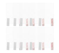 BATHVEVE Autocollants Électrostatiques Transparents Compatibles Dashcam Lot de 10 Design Épaissi en Pet Haute Définition pour Pare-Brise de Voiture Usage Automobile