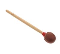 BATHVEVE Baguette de tambour de marche marron en érable, maillet à tête coton antidérapant, accessoire pour tambour instrument destiné aux étudiants