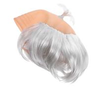 BATHVEVE Bald Head Cap for Men Realistic Funny Cosplay Wig with Lightweight Breathable Material Easy to Style and Reusable for Halloween and Costume Parties