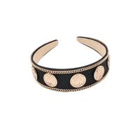 BATHVEVE Bandeau Large Satiné Pour Femmes Et Filles Accessoire De Mode Élégant Noir Parfait Pour Compléter Votre Coiffure Avec Style