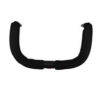 BATHVEVE Barre de Protection Rembourrée en Éponge pour Poussette Bébé Installation Facile Garde-corps de Sécurité Noir pour Poussette Canne