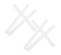 BATHVEVE Bâtons Absorbants D'humidité Forte Absorption D'eau Lot de 6 en Diatomite Blanc, Dessiccant Réutilisable pour Placards et Salles de Bain