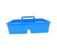 BATHVEVE Boîte à Outils Plastique avec Compartiments Divisés Organisateur de Stockage Multifonction pour Outils et Articles de Bureau Poignée Facile à Prendre pour et Médecine Vétérinaire