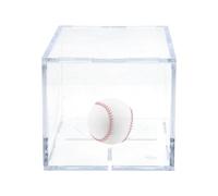 BATHVEVE Boîte de Baseball Transparente Support Décoratif en Acrylique Facile à Nettoyer et Utiliser, pour Usage Intérieur et Collection de Souvenirs