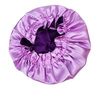 BATHVEVE Bonnet De Sommeil Élastique Pour Garçon Fille Satin Cheveux Chapeau à Large Bord Pour Maison