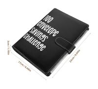 BATHVEVE Budget Binder Portable avec Enveloppes Challenge Carnet Budget Couple Organisateur Liquide Multi Usage avec Quadrillées et Papier Compact