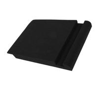BATHVEVE Coussinet Stabilise Appareils D'isolation Phonique en Polyuréthane Noir Réduit Le Bruit pour Haut-Parleur et Moniteur en Bureau ou Espace de Répétition