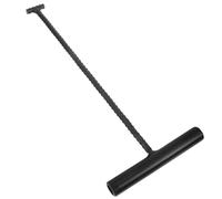 BATHVEVE Crochet Métallique Noir Portable pour Levage de Plaque D'égout et Cadres, Outil Robuste pour Levée en Extérieur, Adapté Levage et Déplacement Facile