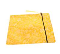 BATHVEVE de Rangement pour Écritures Bouddhistes Pochette Brocart pour Documents Motif pour et Transporter Textes Sacrés et Objets