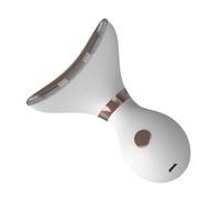 BATHVEVE Dispositif Anti-rides Blanc en Abs pour Soin du Cou et Visage, Outil de Beauté Cou Fonction de Reconstruction et Hyperplasie, Spécialement Conçu pour Raffermissement