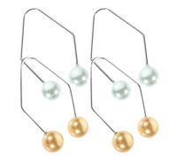BATHVEVE Entraîneur de Fossettes du Visage Portable en Cuivre Léger, 2 Paires Multifonctionnelles pour Femmes, Outil de Soin du Visage pour Créer des Fossettes Naturelles