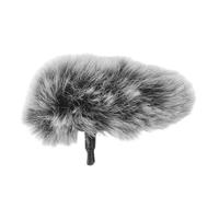 BATHVEVE Housse Anti-vent pour Microphone Bonnettes Fourrure Douce Pare-brise Micro de Bruit pour Vlogging Enregistrement et Protection Hygiénique