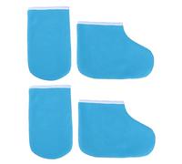 BATHVEVE Kit Couvre Mitaines Pour Bain De Cire Paraffine Isolation Thermique Maintien De Humidité Usage Spa Et Domicile Accessoires Pour Soin Des Mains