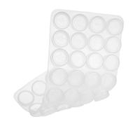 BATHVEVE Kit de Fabrication de Moules en Silicone Flexibles pour Pièces D'échecs Chinoises Miniatures, Résistant la Déformation, pour DIY et Décoration Familiale