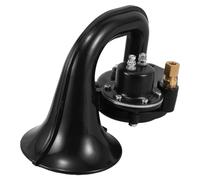 BATHVEVE Klaxon de Train Électrique pour Camion et Véhicule Industriel, Corne D'escargot Étanche en Métal et Plastique, Tonalité Haute et Basse, Compatible 12v/24v