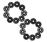BATHVEVE Lot de 20 Canettes en Fer 25mm pour Machine à Coudre Industrielle, Solution de Rangement et Avantage Achat en Gros pour Maintenance et Mises à Niveau