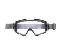 BATHVEVE Lunettes de Sécurité avec Verres Interchangeables Noires | Pc, Ventilation Indirecte et Bandes Latérales, Sangle Réglable, Protection pour Coupe et Poussière Couleur Aléatoire