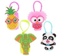 BATHVEVE Manchon de Bouteille en Silicone 4 Pièces, Portable et Résistant la Déformation, Protection Optimale pour Petites Bouteilles, Design Simple et Chic