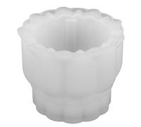 BATHVEVE Moule en Silicone pour Vase et Jardinière, Petit Format, Couleur Transparente, Résistant à l'usure, pour Compositions Décoratives et Réalisations Artisanales