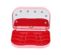 BATHVEVE Organisateur De à Led Boîte De Rangement Pratique Pour Faux Avec Miroir Éclairant Pour Voyage Et Usage Quotidien Conception Distinctive Et Portable