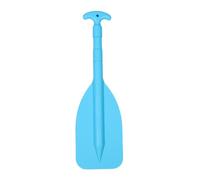 BATHVEVE Pagaie de Rafting d'urgence, Pagaie de Bateau Flottant Télescopique, Bleu, PP Copolymère, Réglable, Antidérapante, Portable, pour Bateau et Sup, pour Navigation de Secours en