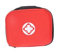 BATHVEVE Paquet Portable de Trousse d'Urgence Rouge Rangement pour Camping et Voyage Paquet Étanche Compartiments Fournitures Médicales Essentielles pour Famille et Équipement