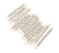 BATHVEVE Parchemin de Mezouza Casher 20pcs Rouleau de Mezouza Hébraïque en Papier Corde pour Décoration Maison et Confort Spirituel des Mitzvahs Religieuses