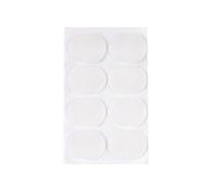 BATHVEVE Patch de Saxophone Ténor 8pcs en Silicone Blanc, Protection Embouchure pour Saxophone Ténor et Clarinette Basse, Confort D'appui Dentaire, des Vibrations