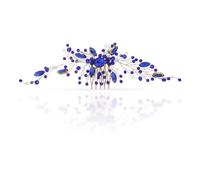 BATHVEVE Peigne à Cheveux Cristal Pour Mariée Accessoire De Tête Élégant Pour Mariage Fête Et Occasions Spéciales Peigne Décoratif Forme De Fleurs Léger Et Confortable à Porter