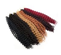 BATHVEVE Perruque Africaine Tressée à Pigtails Accessoires De Cheveux Pour Filles Coiffure Mode Avec Pattes