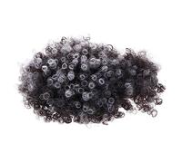 BATHVEVE Perruque Afro Synthétique High Puff Bouclés Courte pour Fête et Costume pour Adultes et Élégance et Style Unique