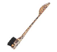 BATHVEVE Pinceau à Sourcils pour Maquillage Précis et Coiffage des Sourcils Double Embout Portable en Plastique Design en Voyage