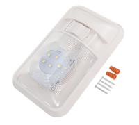 BATHVEVE Plafonnier Économie D'énergie et Abs en Éclairage Confortable LED 12v avec Interrupteur Trois Voies Lumière Intérieure Blanche pour Camping-car pour Vr et Camion
