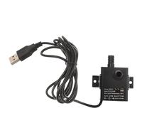 BATHVEVE Pompe à Eau Submersible Dc 5v pour Aquarium et Fontaine, Mini Pompe Silencieuse en Plastique Étanche Débit Maximal de 220l/h, Usage Domestique
