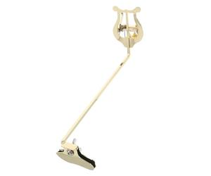 BATHVEVE Porte-partition portable en métal pour saxophone soprano, lyre ajustable, clip léger pour répétitions et défilés